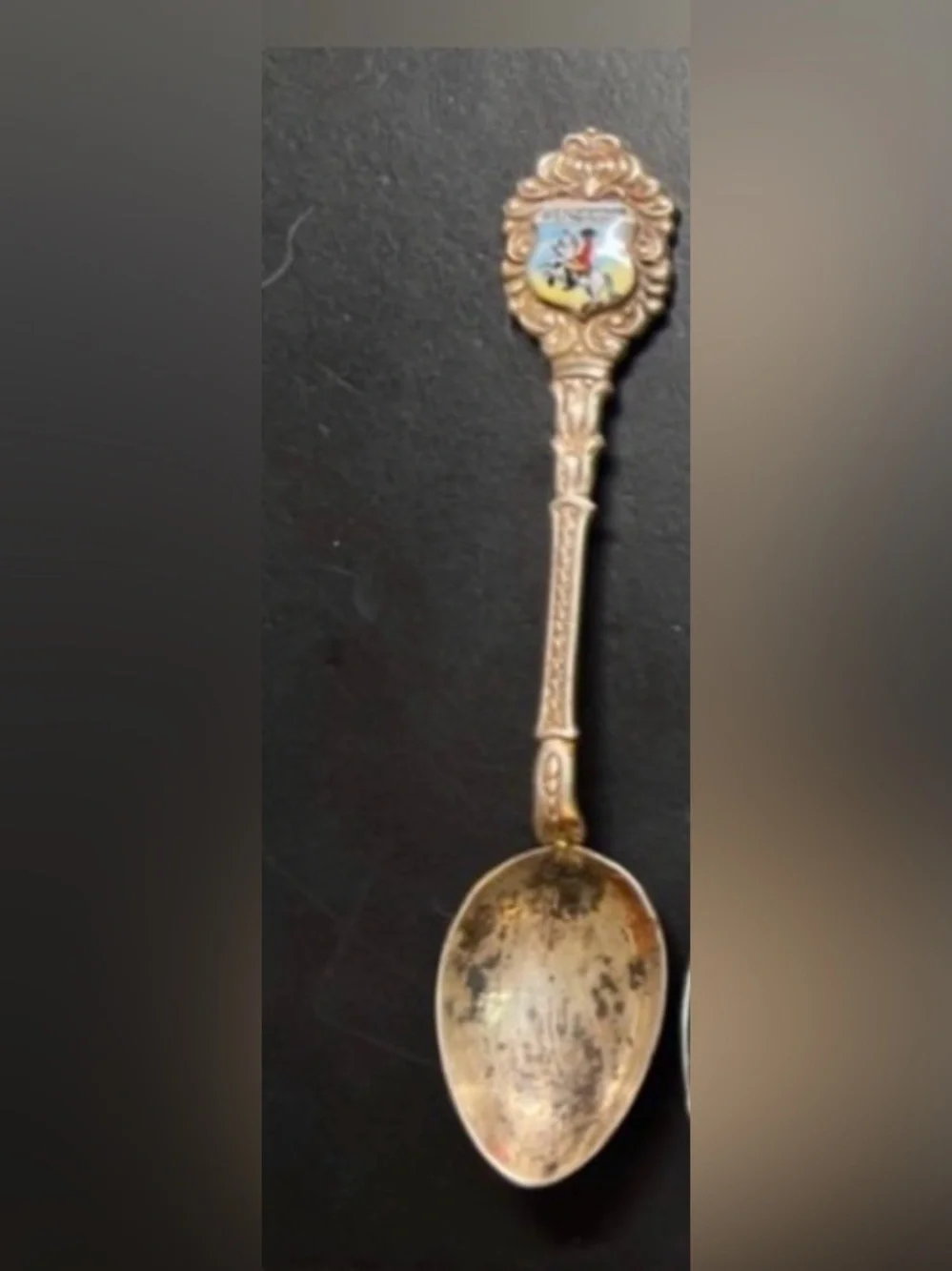 Souvenir Spoon- Vienna, Austria WIEN spanische reitschute Spanish Riding School